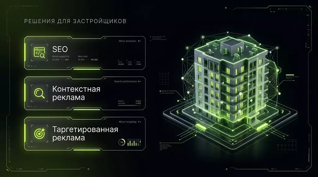 как продвигать стротельную компанию в нейровыдаче